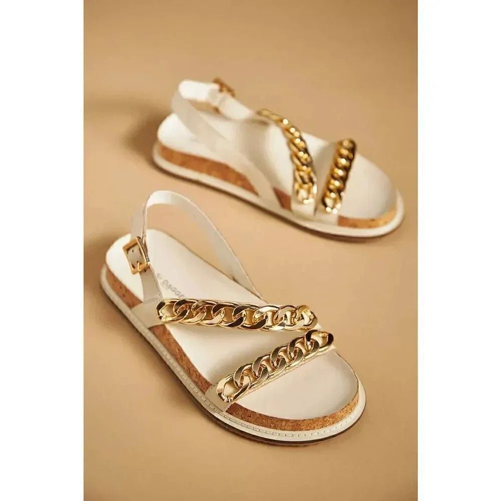 Kelsi Dagger Brooklyn Slingback Sandals 8.5 NWOB $160